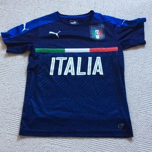 Italia soccer shirt youth.